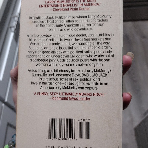 CADILLAC JACK by Larry McMurtry - Picture 5 of 5